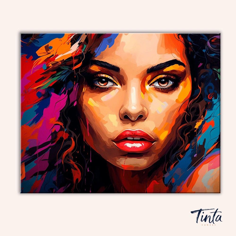 Ember of Expression paint by numbers kit