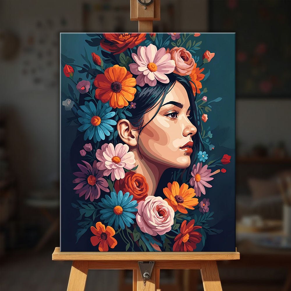 Wildflower Soul paint by numbers kit