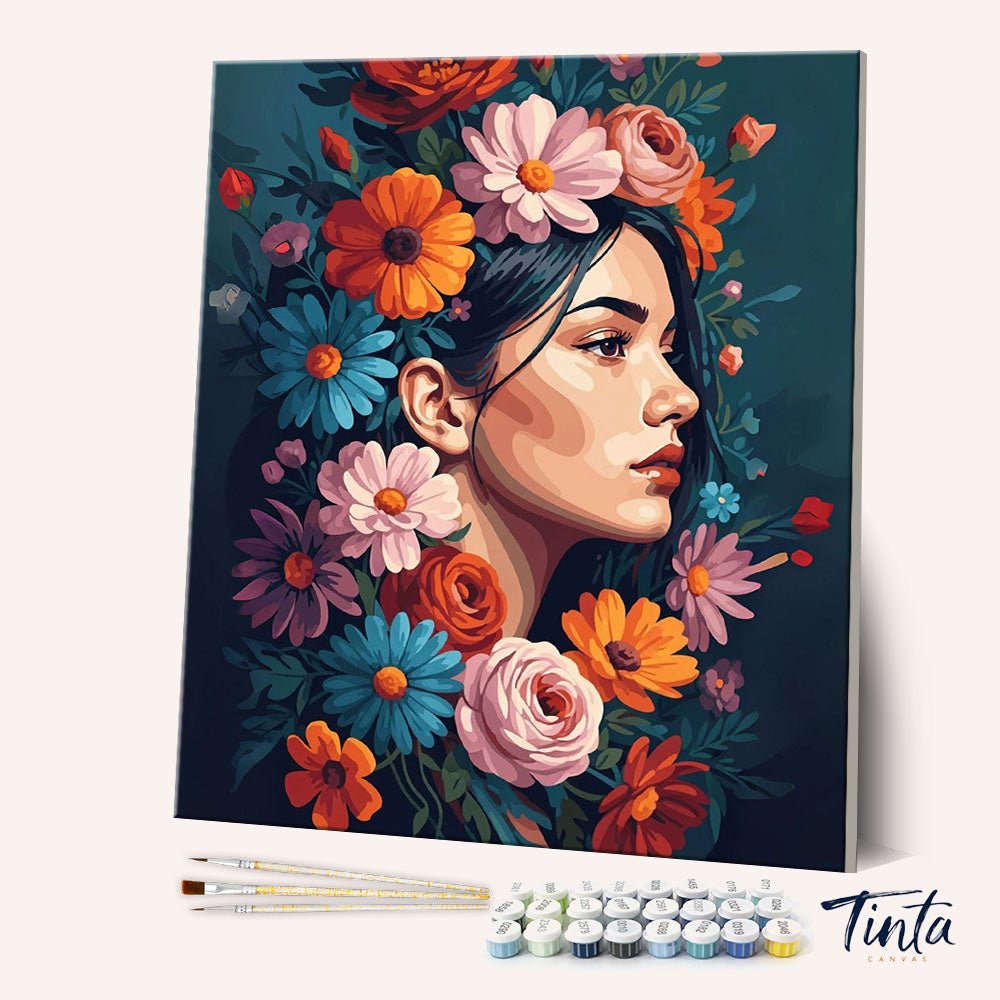 Wildflower Soul paint by numbers kit