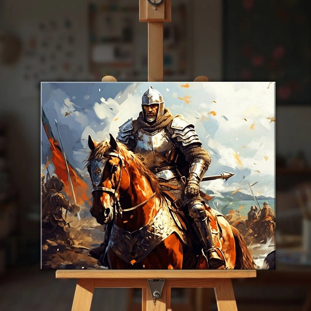 Valor in the Storm paint by numbers kit