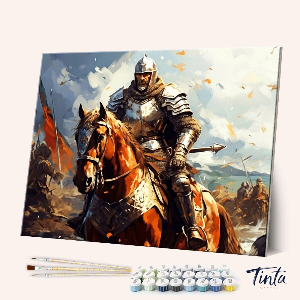Valor in the Storm paint by numbers kit