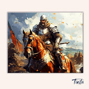 Valor in the Storm paint by numbers kit