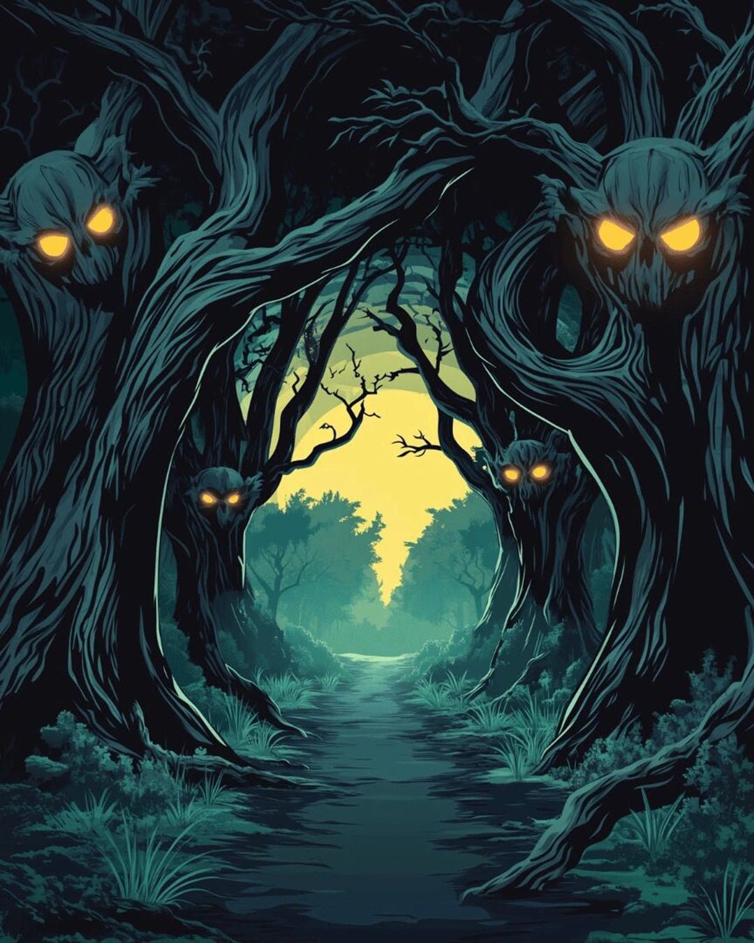 Whispering Hollow paint by numbers kit