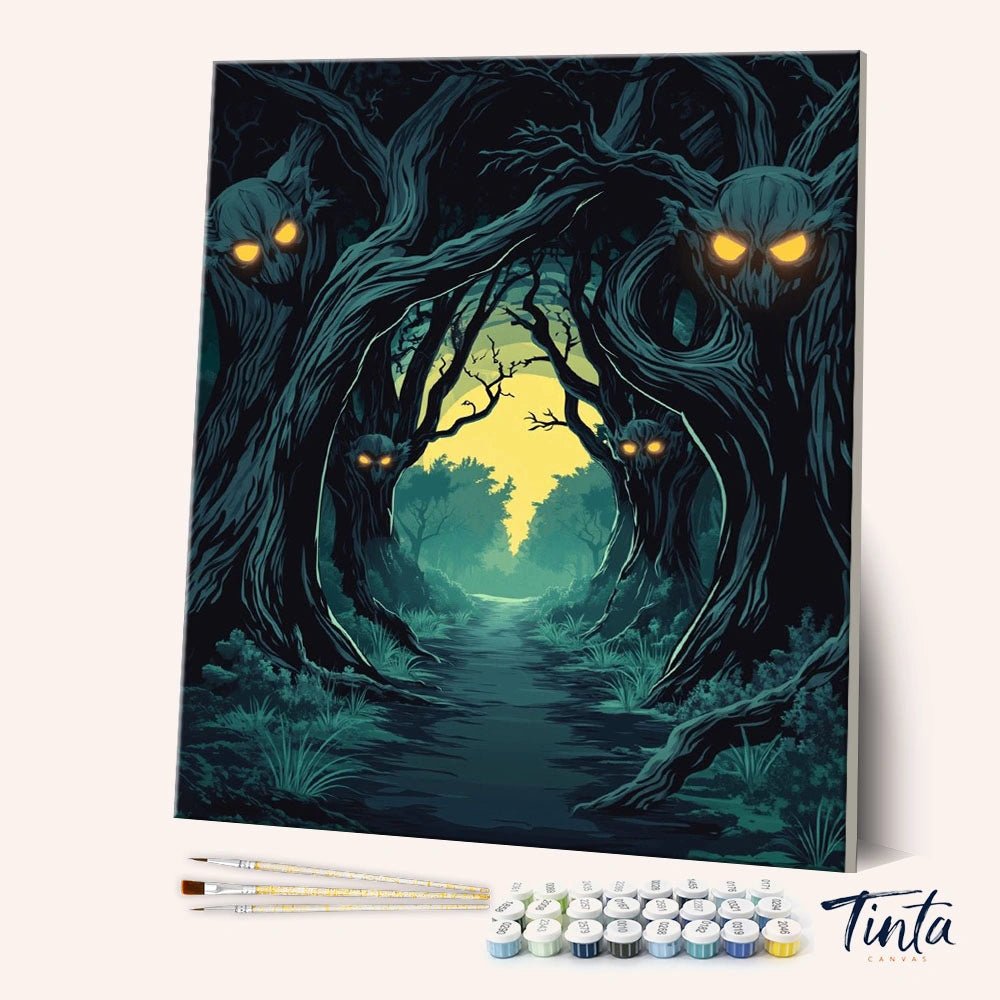 Whispering Hollow paint by numbers kit