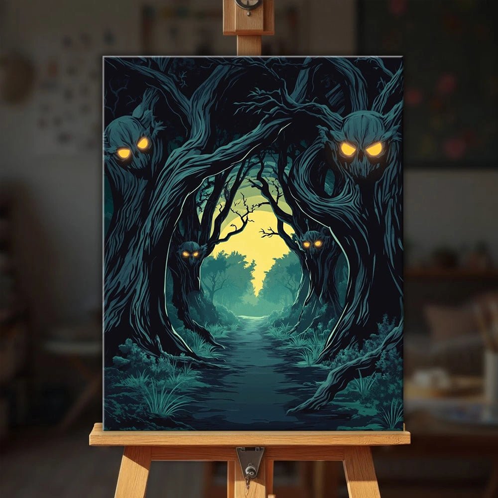 Whispering Hollow paint by numbers kit