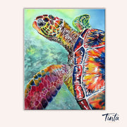 Myrtle the Turtle paint by numbers kit