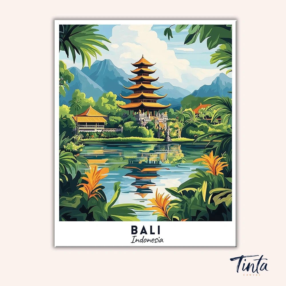 Bali - Póster de viaje