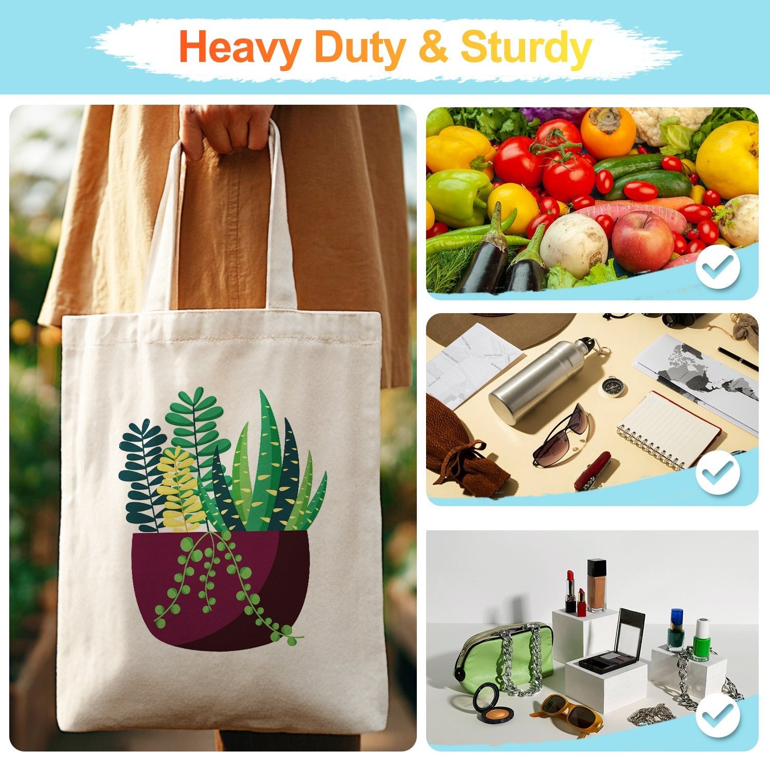 Urban Plant Carry Bag paint by numbers kit