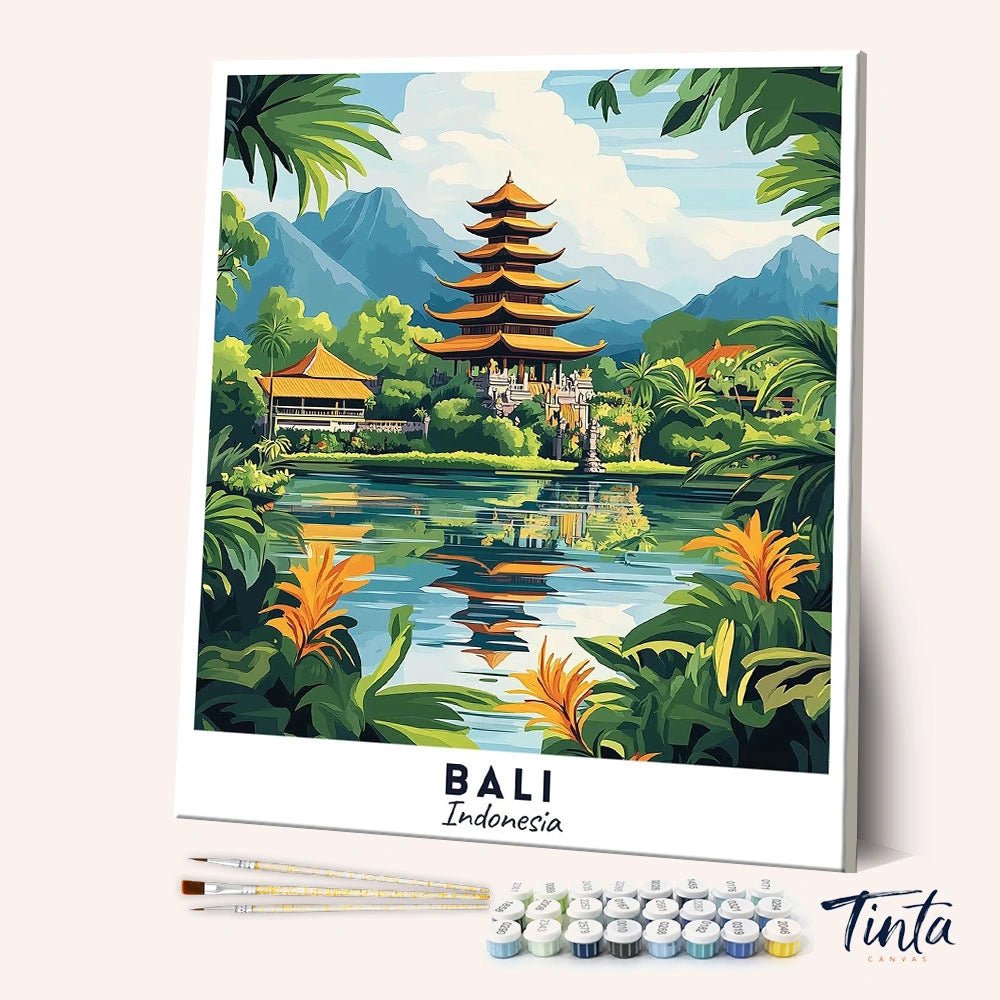 Bali - Póster de viaje