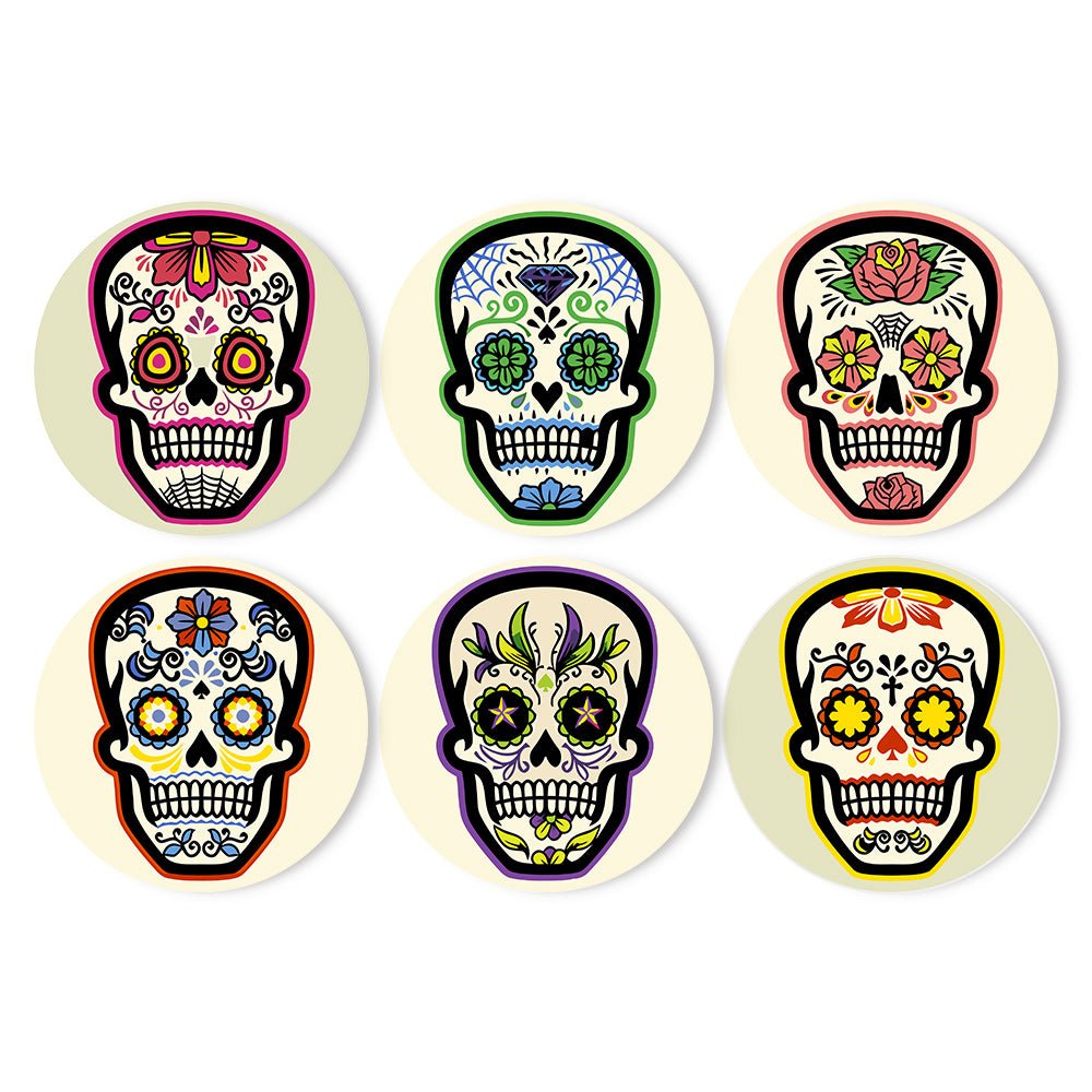 Fiesta Calavera (6 Pieces) paint by numbers kit