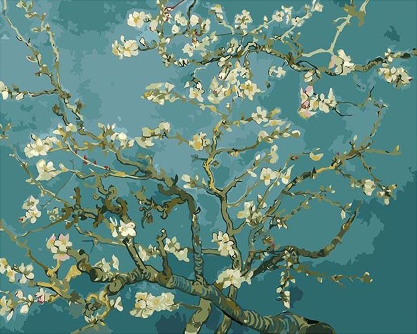 Almond Blossoms - Vincent Van Gogh paint by numbers kit