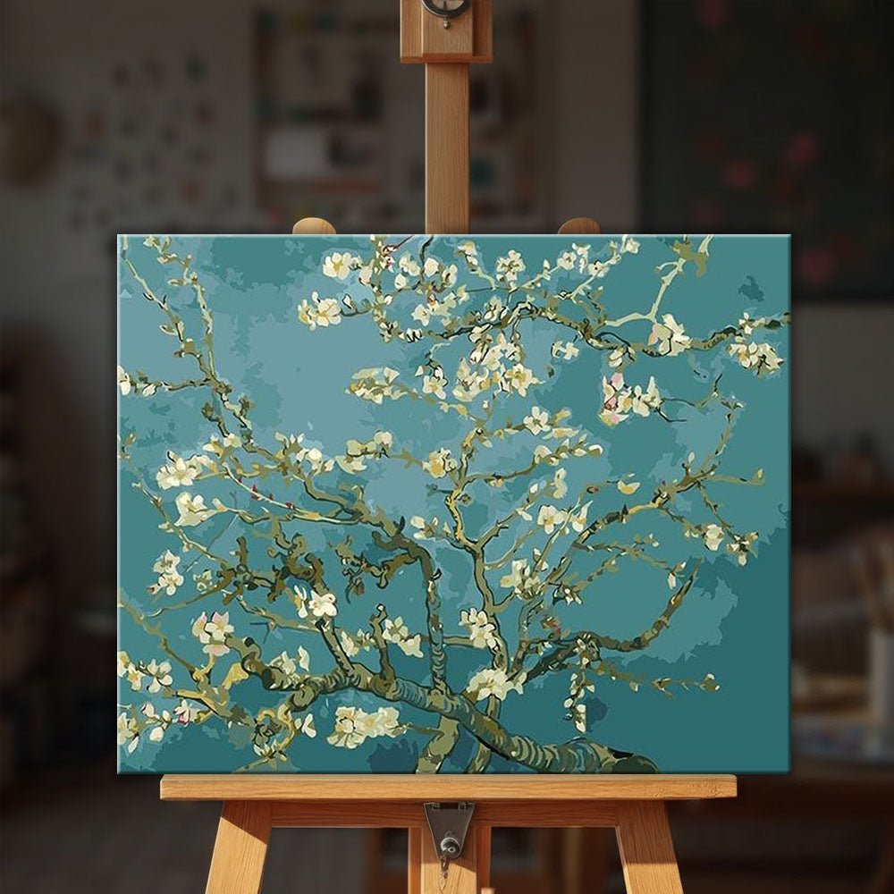Almond Blossoms - Vincent Van Gogh paint by numbers kit