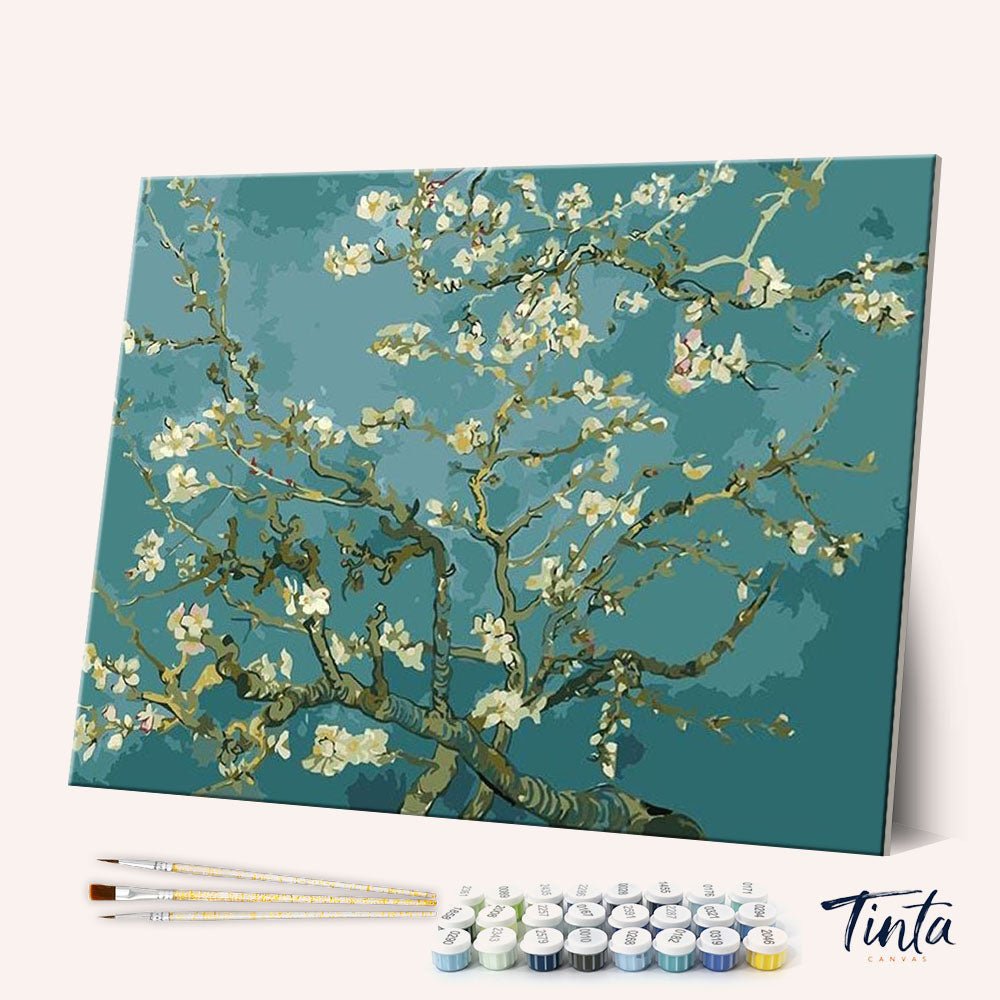 Almond Blossoms - Vincent Van Gogh paint by numbers kit