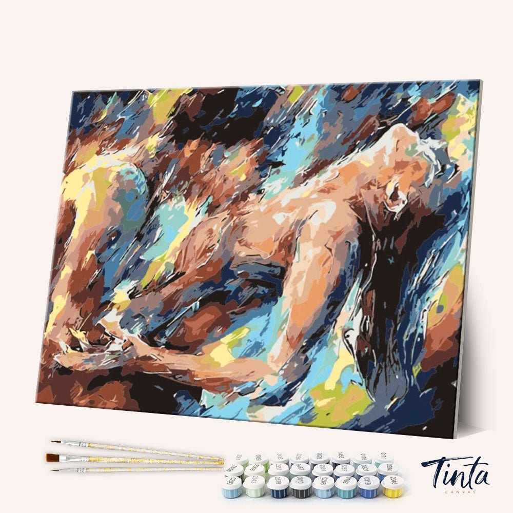 Vivid Passion paint by numbers kit
