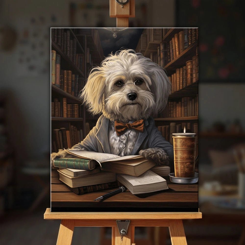 Dogstein paint by numbers kit
