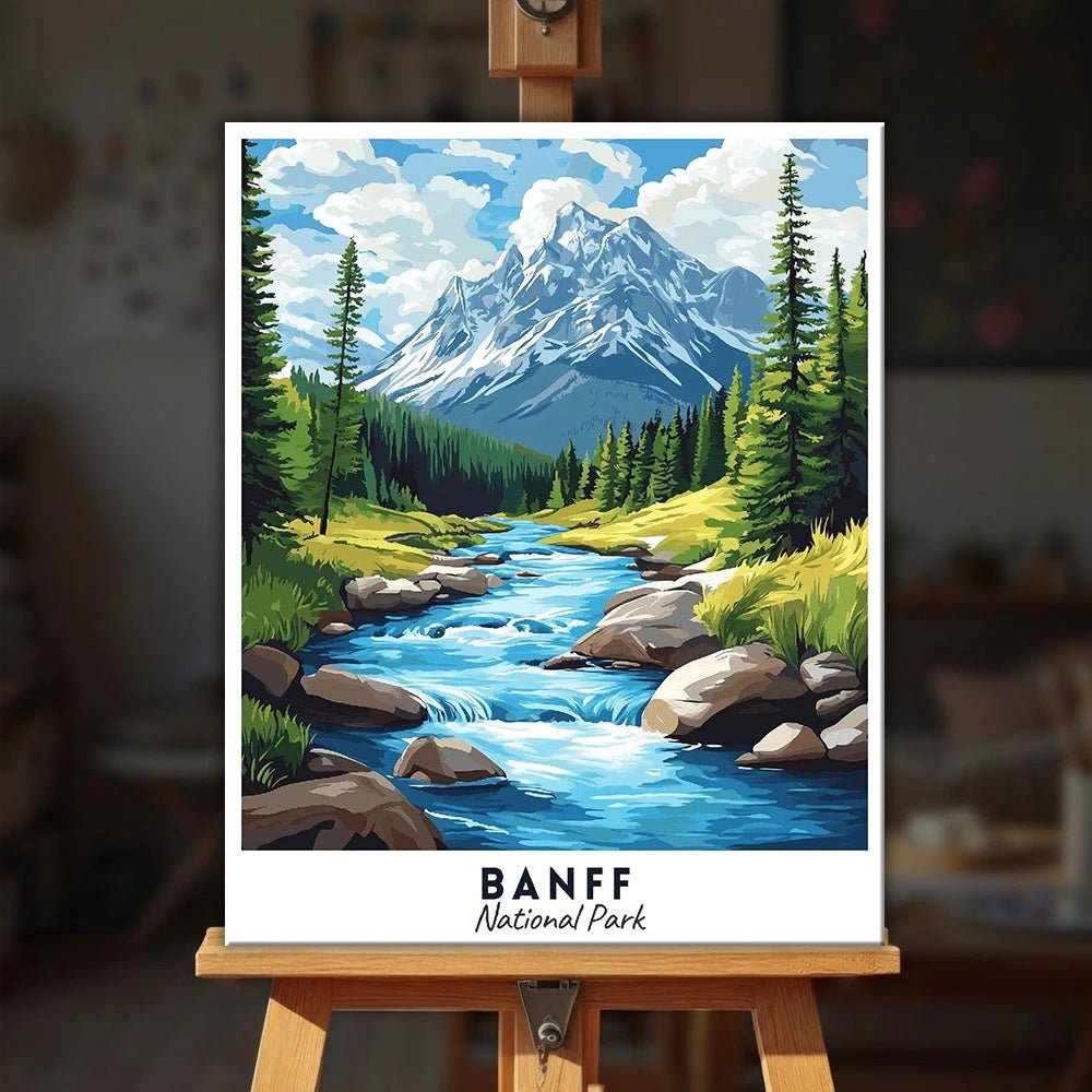 Banff - Póster de viaje