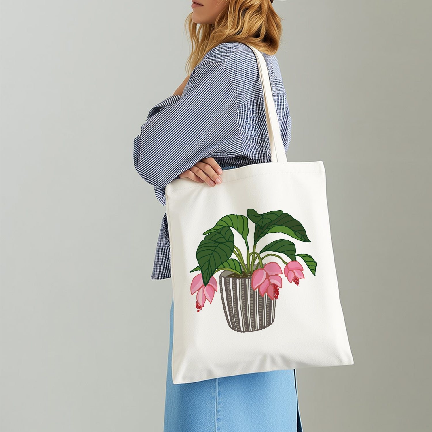 Blush Bloom Carry Bag paint by numbers kit