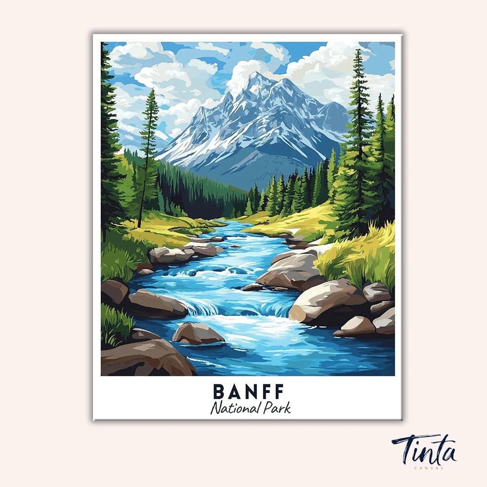 Banff - Póster de viaje