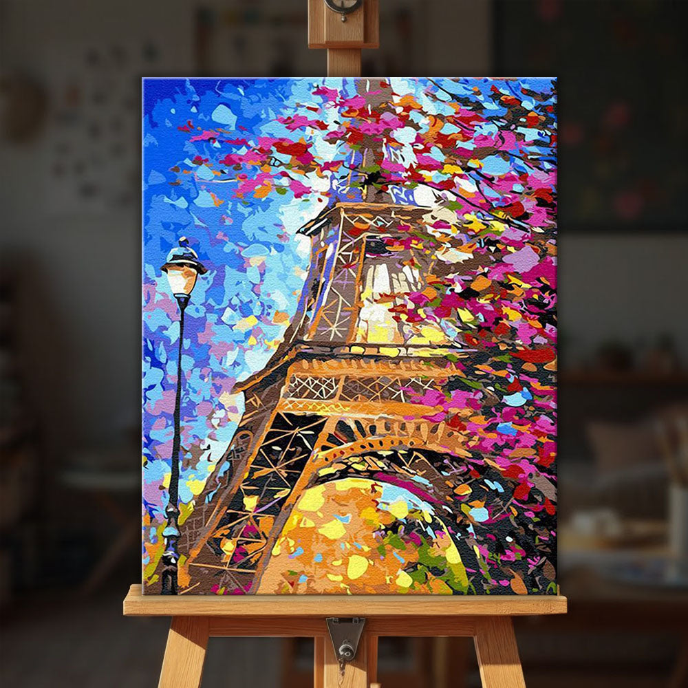 Eiffel Tower in Spring