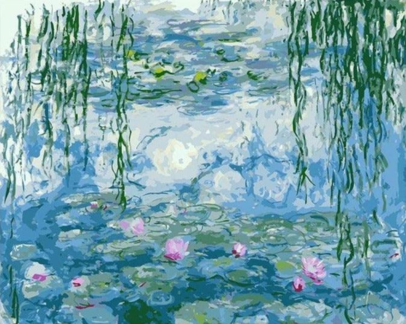 Nenúfares - Claude Monet paint by numbers kit