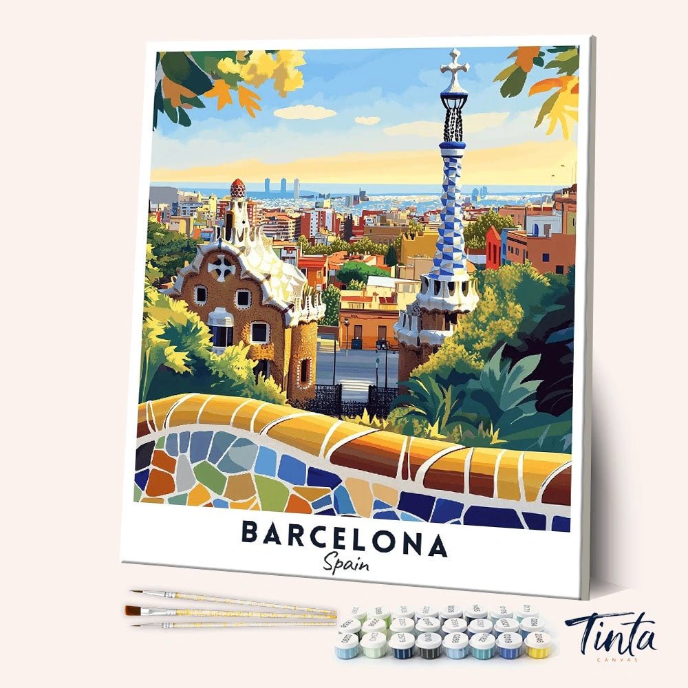 Barcelona - Póster de viaje