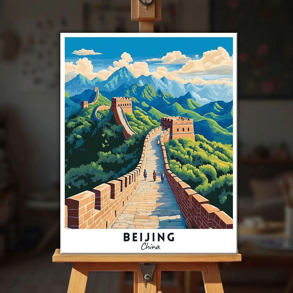 Pekín - Póster de viaje