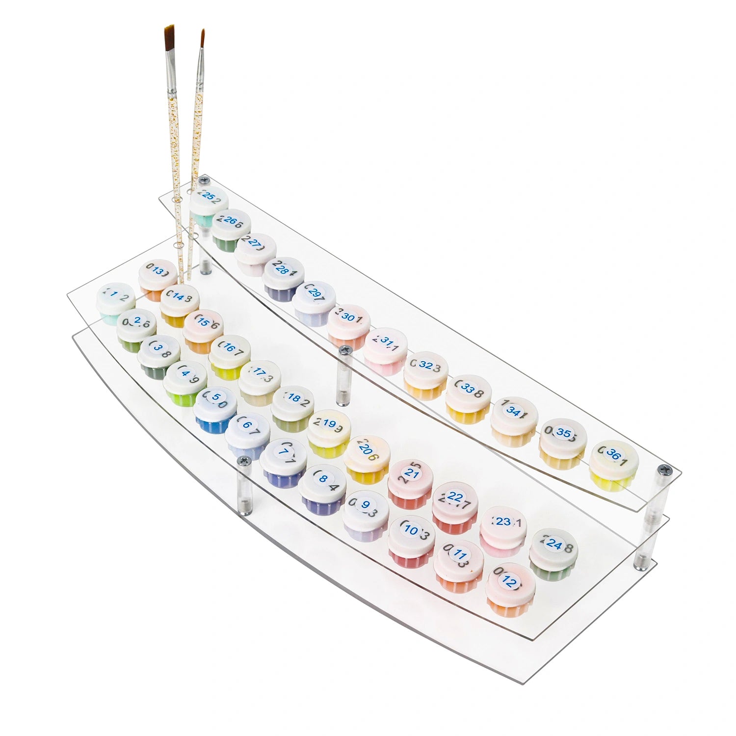 Paint Organizer Stand paint by numbers kit