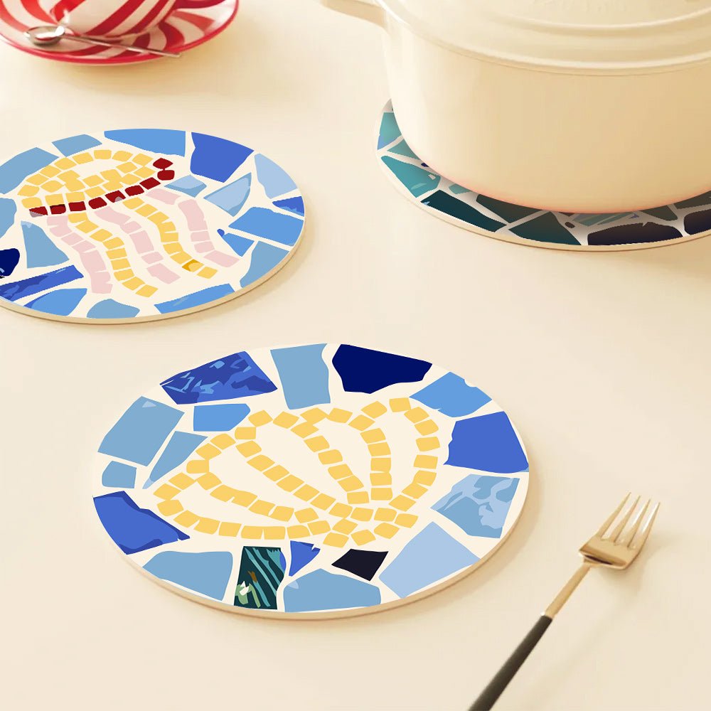 Azure Tides (6 Pieces) paint by numbers kit