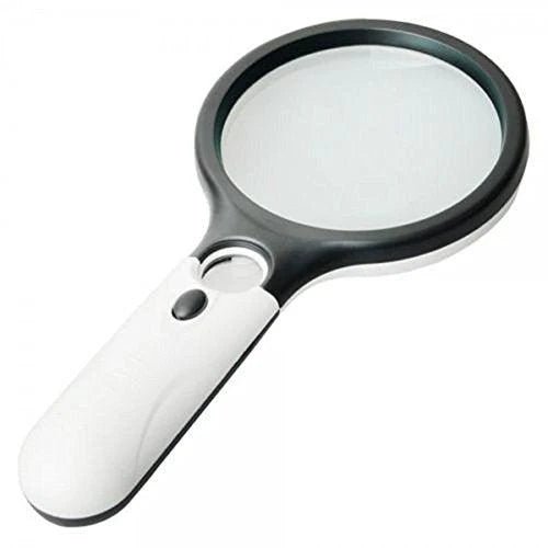 Magnifying Glass 3X & 45X with LED Light paint by numbers kit
