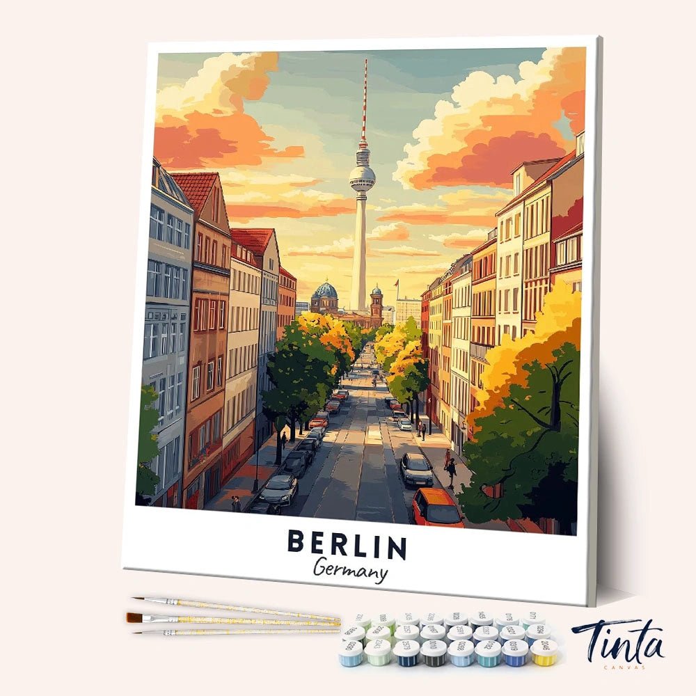 Berlín - Póster de viaje