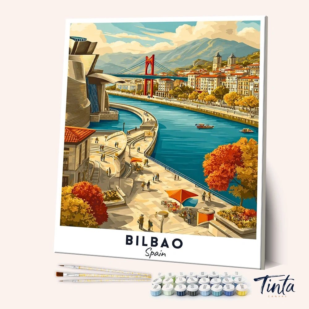 Bilbao - Cartel de viaje