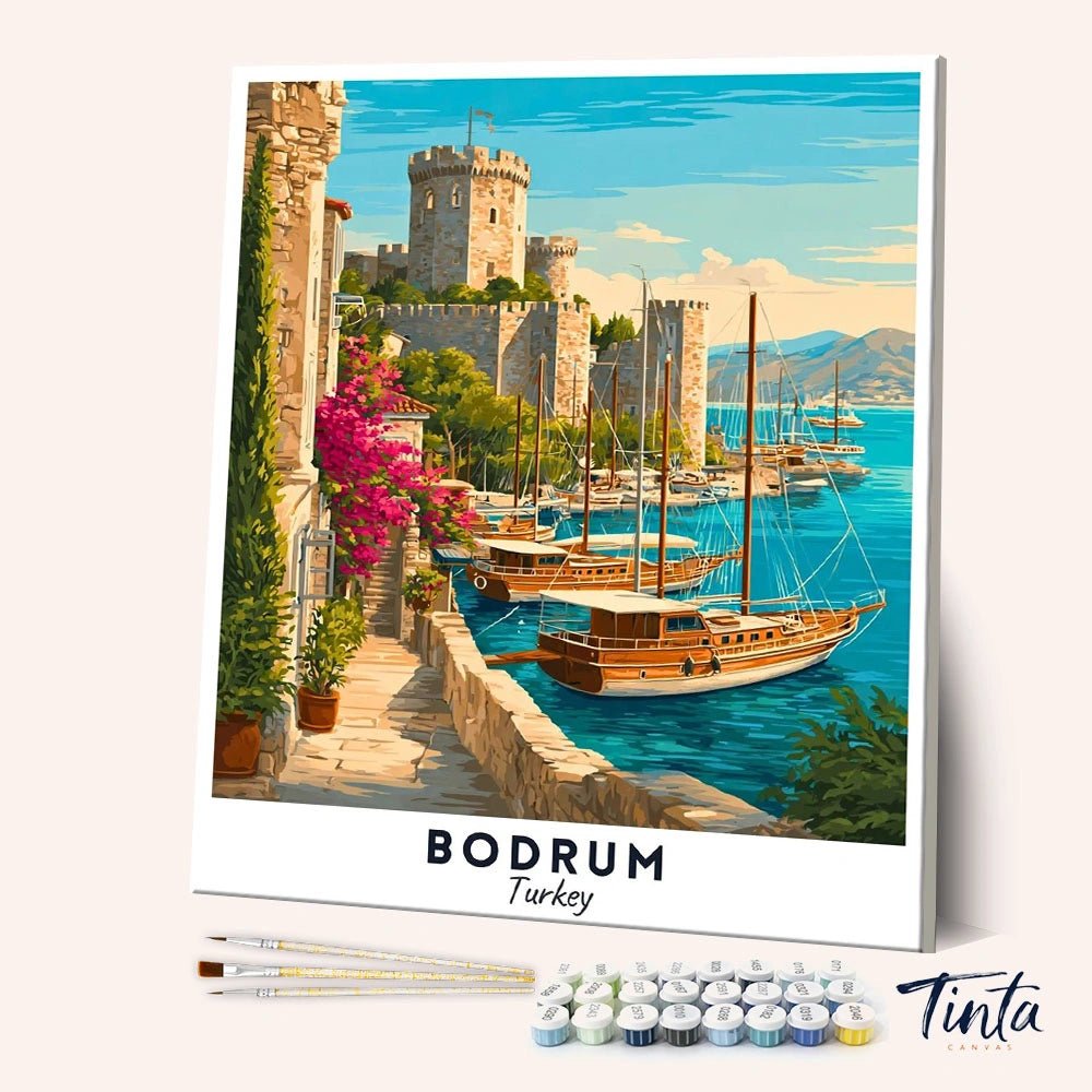 Bodrum - Póster de viaje