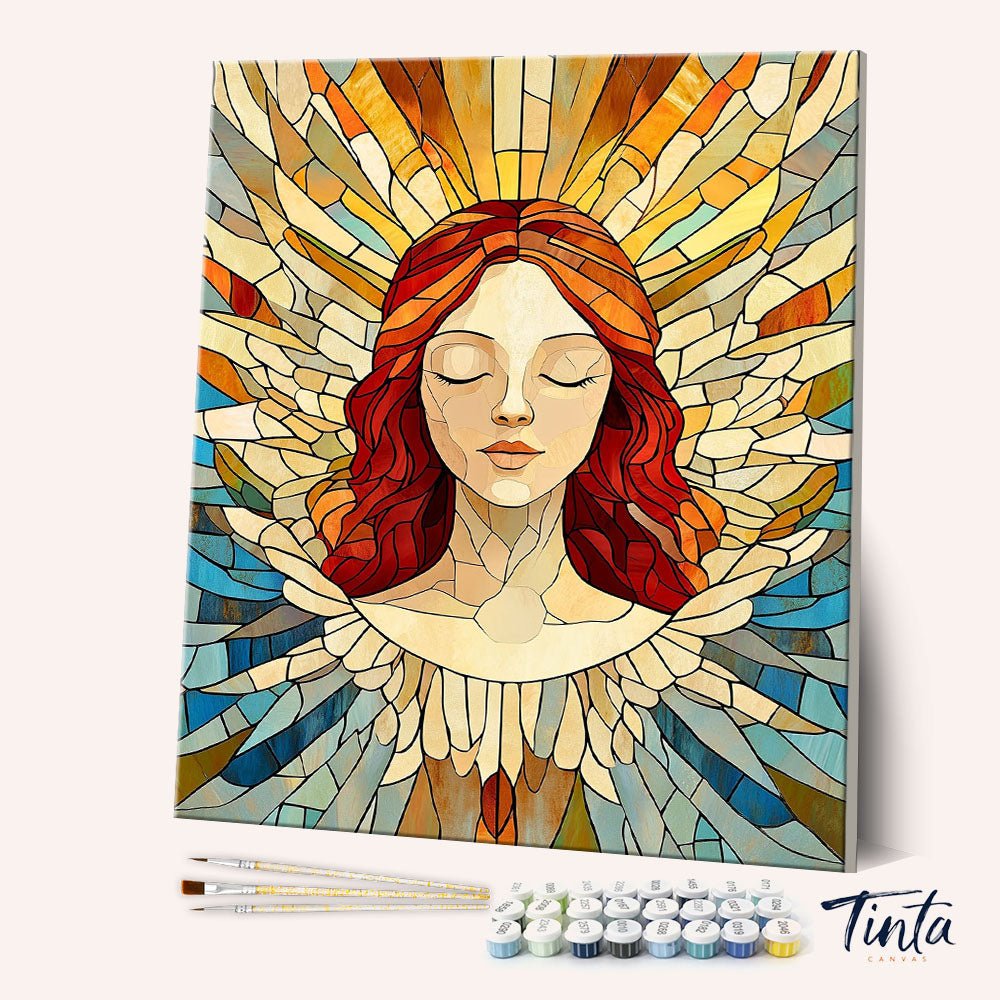 Angel of Light paint by numbers kit