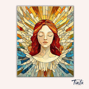 Angel of Light paint by numbers kit