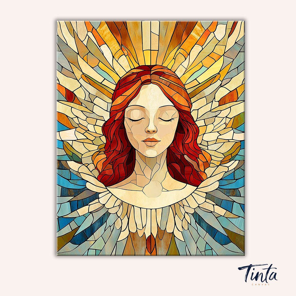 Angel of Light paint by numbers kit