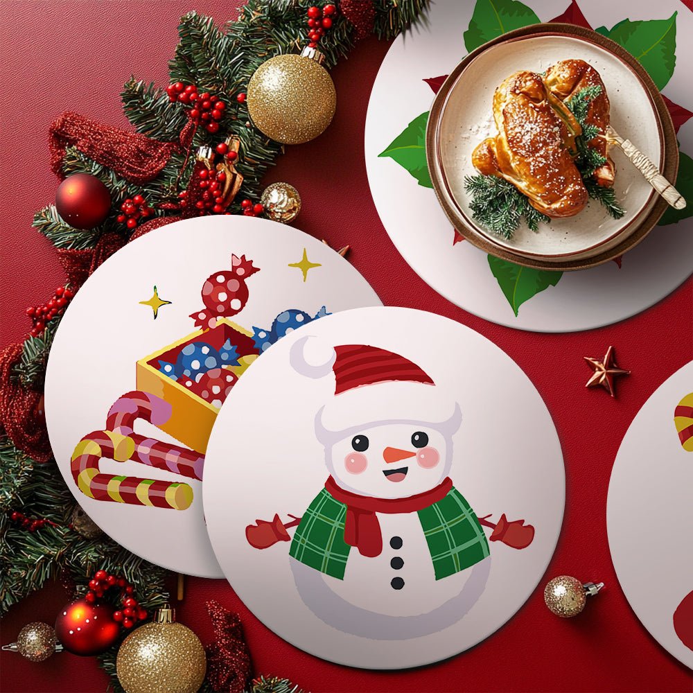 Festive Keepsakes (4 Pieces) paint by numbers kit