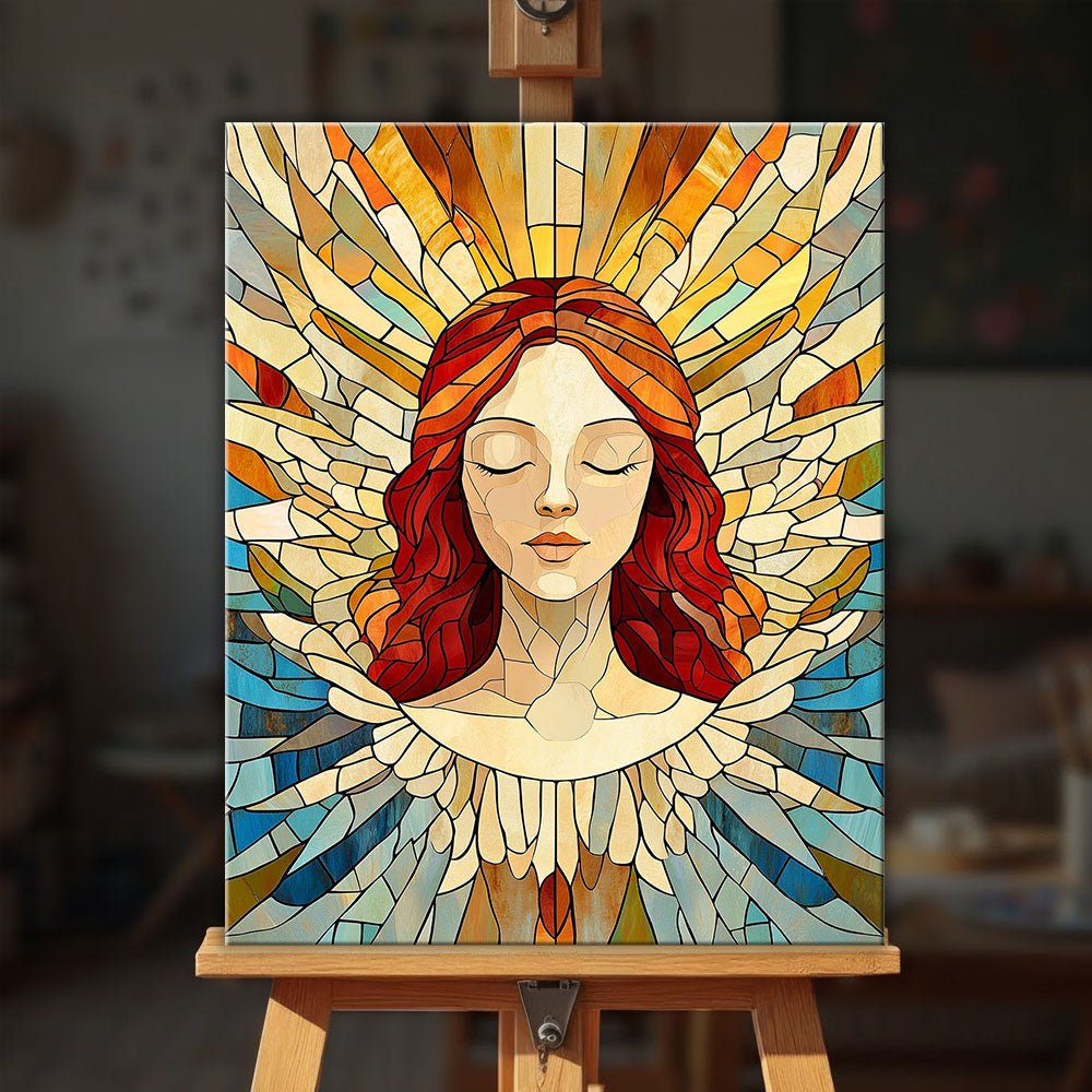 Angel of Light paint by numbers kit