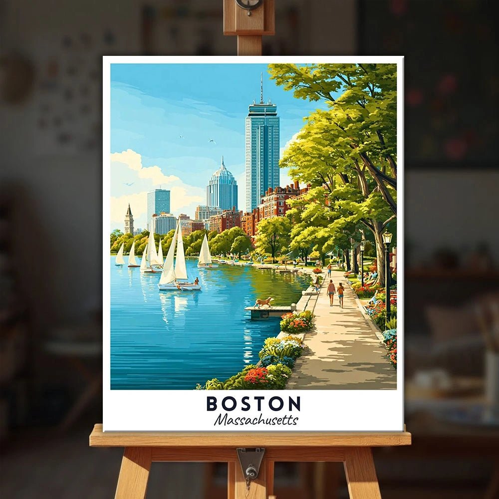 Boston - Póster de viaje