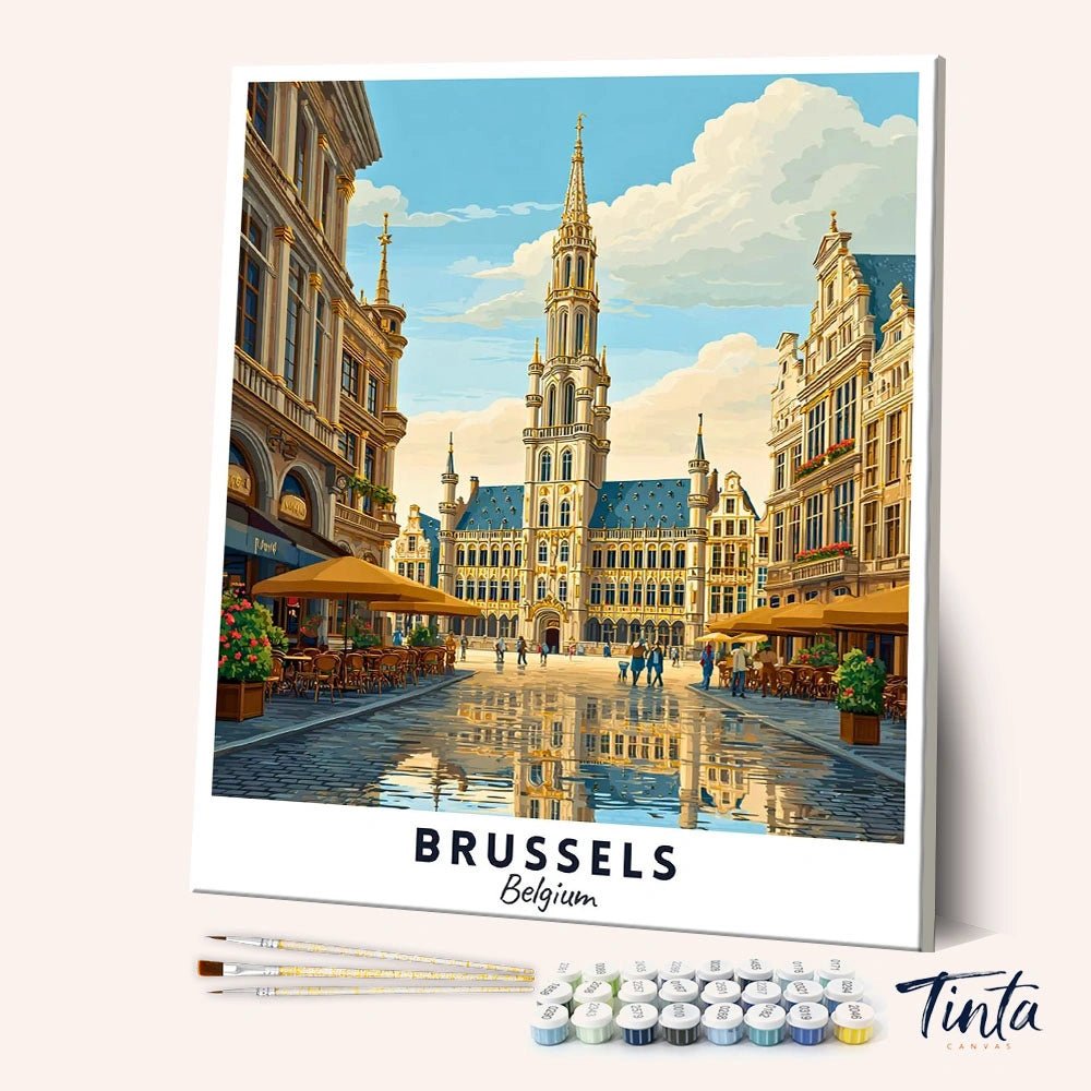 Bruselas - Póster de viaje