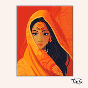 Inner Radiance paint by numbers kit