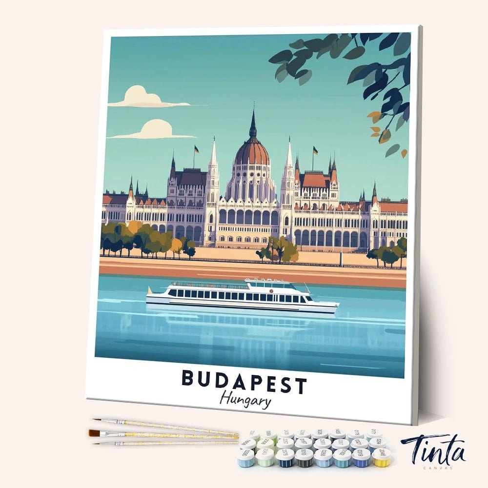 Budapest - Póster de viaje