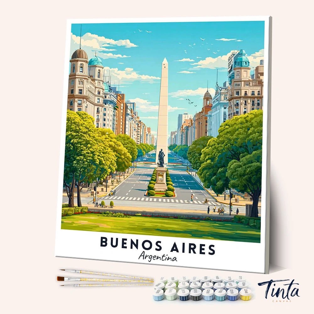 Buenos Aires - Póster de viaje