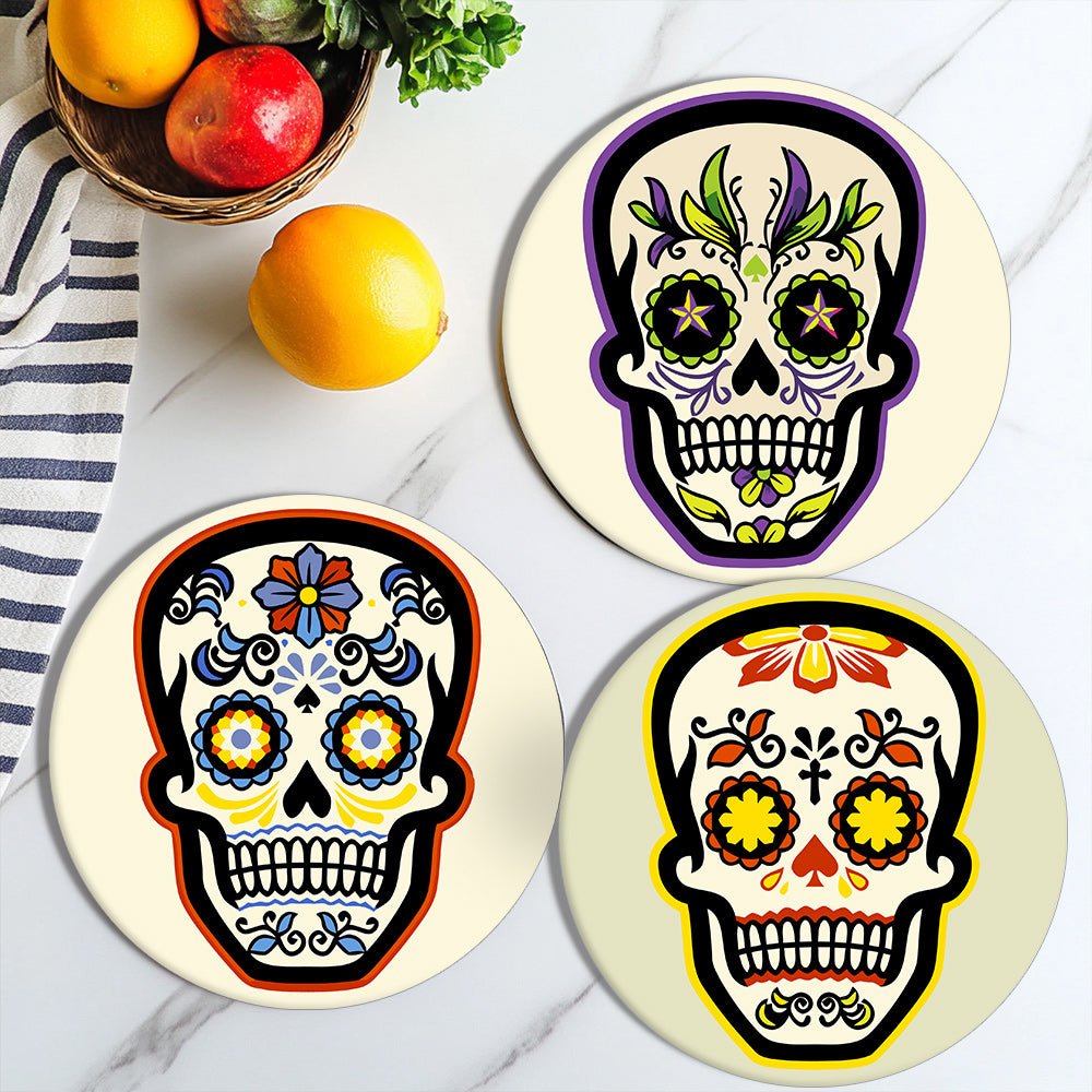 Fiesta Calavera (6 Pieces) paint by numbers kit