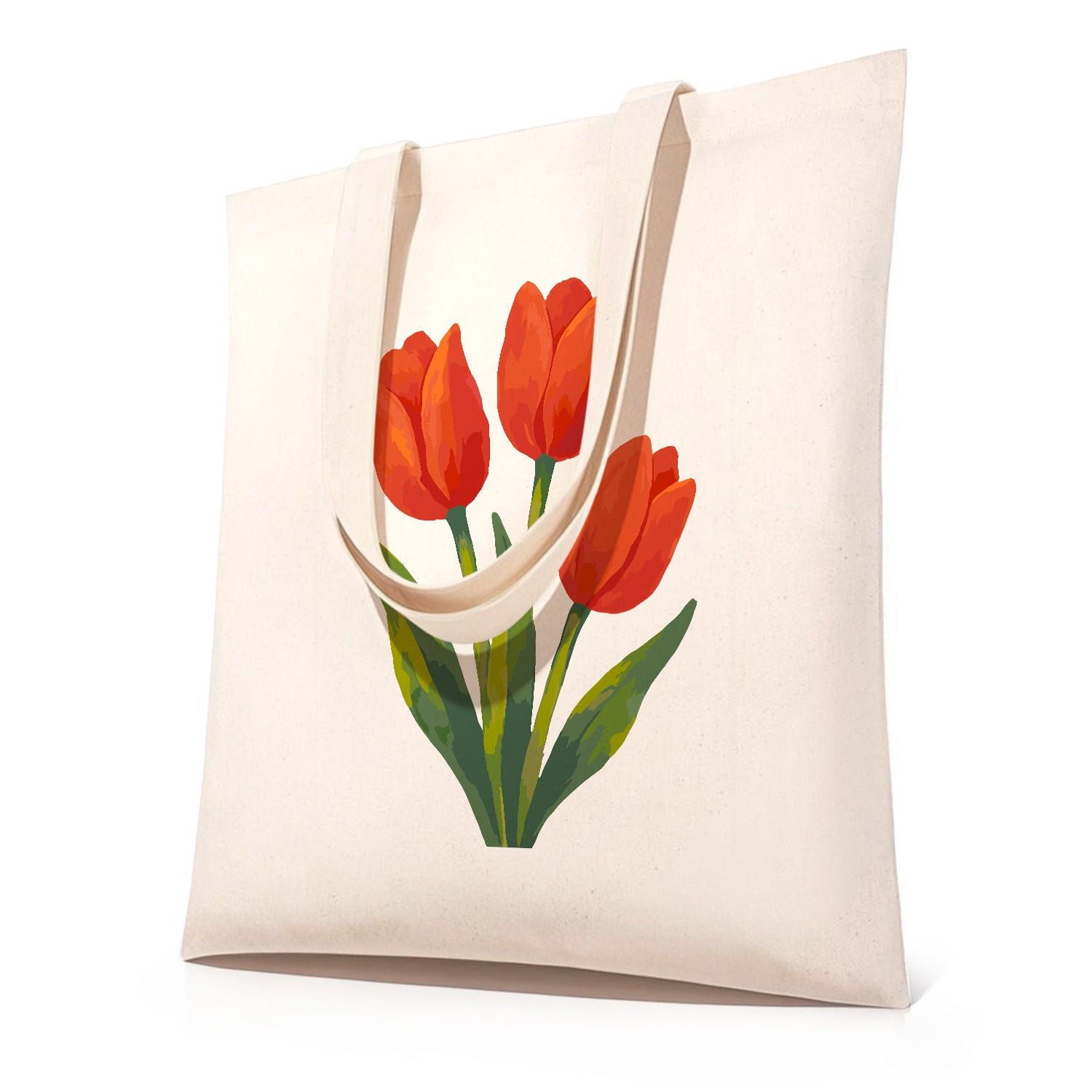 Scarlet Tulip Carry Bag paint by numbers kit