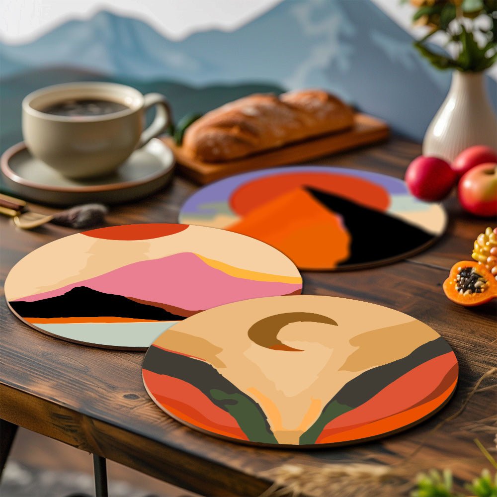 Desert Horizon (6 Pieces) paint by numbers kit
