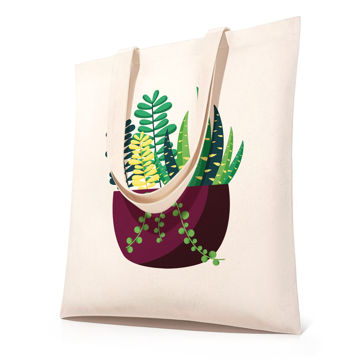 Urban Plant Carry Bag paint by numbers kit