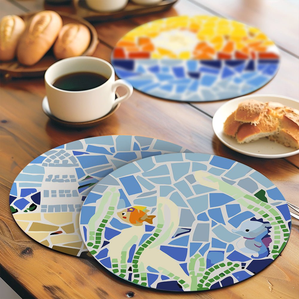 Mosaic Storyscapes (6 Pieces) paint by numbers kit