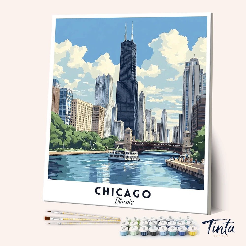 Chicago - Póster de viaje