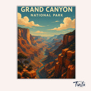 Grand Canyon National Park paint by numbers kit