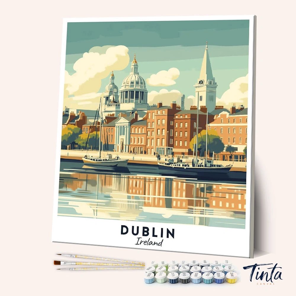 Dublín - Póster de viaje